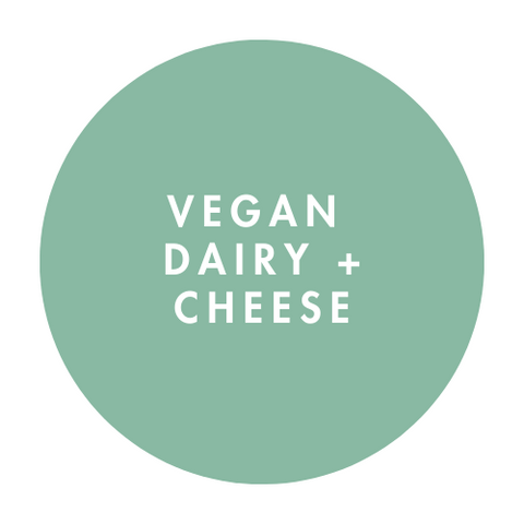 vegan dairy + cheese